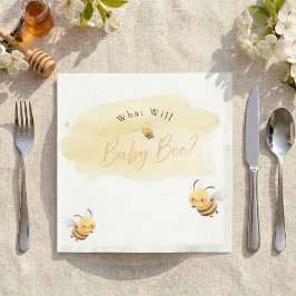 Bina könsbestämmande servetter Vad kommer Baby Bee