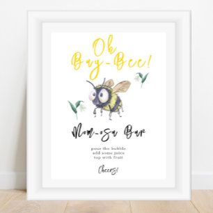 Bina - mamma-osa bar poster