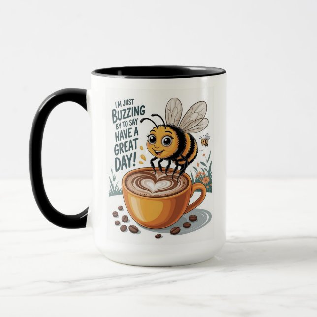 Bina med kaffe mugg (Vänster)