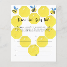 Bina - Namnge den bebis Mat shower spel