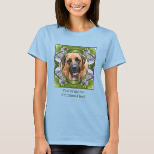 Bina På Blåklocka Blomma Ram Skapa Din Egen Foto T Shirt