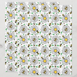 Bina & Prästkragar Scrapbookpapper