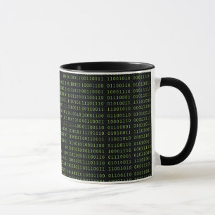 Binär kod mugg