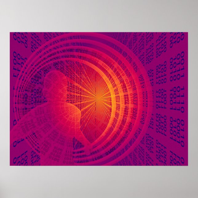 Binär kodutformning med högteknologi Abstract Desi Poster (Framsidan)