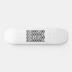 BINÄRA DATA MINI SKATEBOARD BRÄDA 18,5 CM