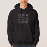 Binärkod - Lustigt Computer Science Programmer & & Hoodie<br><div class="desc">Binärkod - Lönsam program och kodning för datateknik</div>
