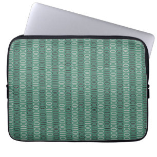 Binärnummer Mönster Grått på valfritt Färg Laptop Sleeve