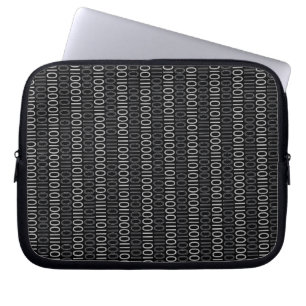 BINÄRT KODIFIERA grå färg på någon färg Laptop Fodral