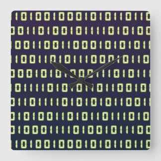 Binärt kodifiera tar tid på fyrkantig klocka