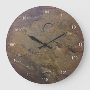 Binärt ta tid på stor klocka