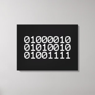 BINARY BRO CANVASTRYCK