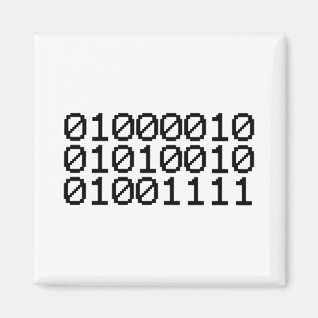 BINARY BRO MAGNET (Framsidan)