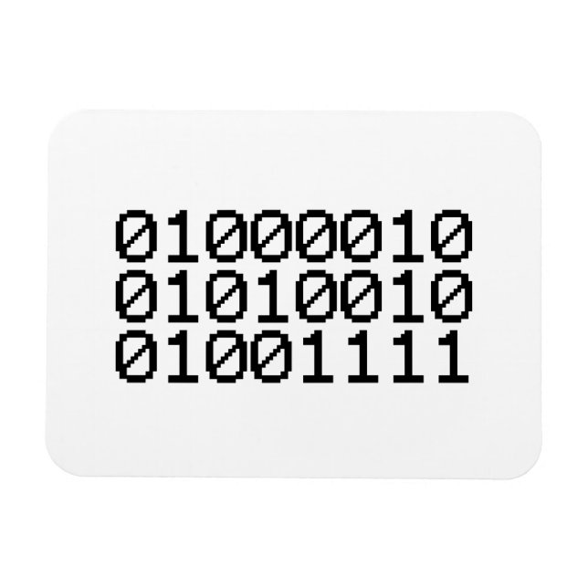 BINARY BRO MAGNET (Horisontell)