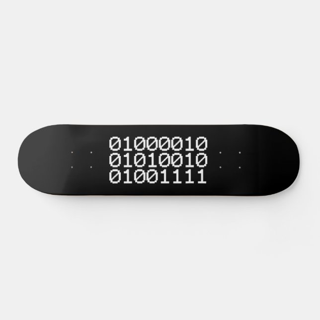 BINARY BRO MINI SKATEBOARD BRÄDA 18,5 CM (Horz)