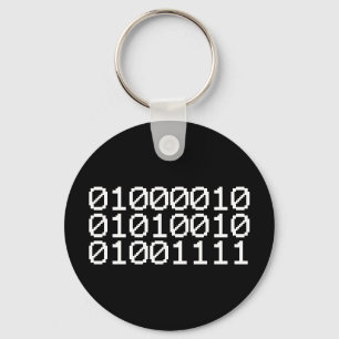BINARY BRO NYCKELRING