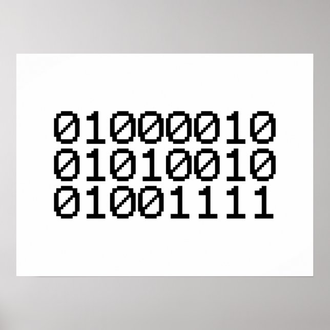 BINARY BRO POSTER (Framsidan)