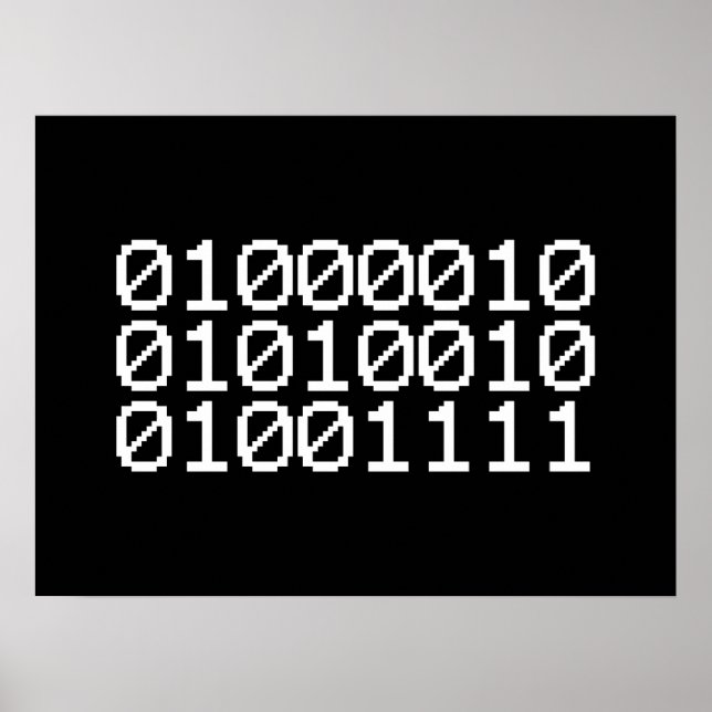 BINARY BRO POSTER (Framsidan)