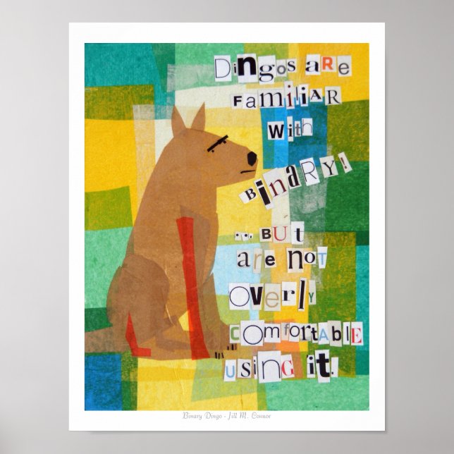 Binary Dingo Poster (Framsidan)