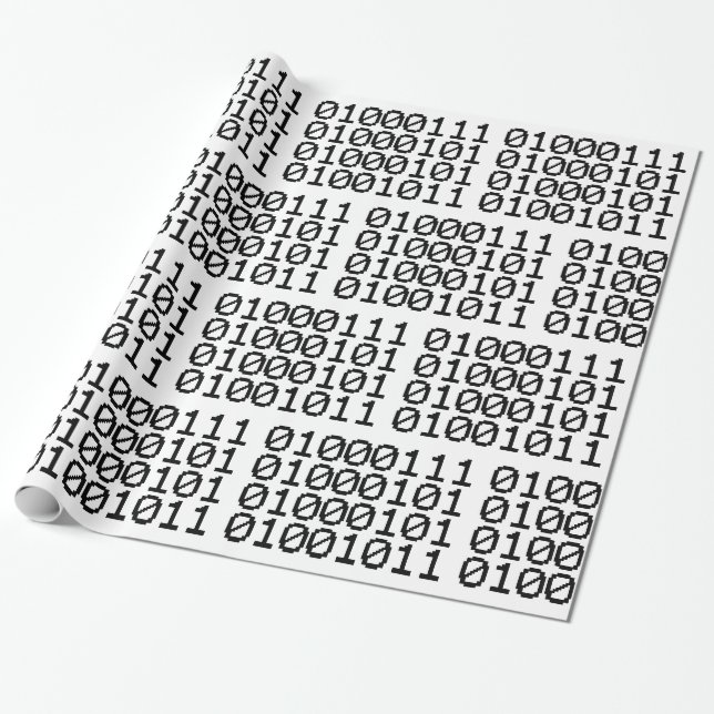 BINARY GEEK PRESENTPAPPER (Utrullad)