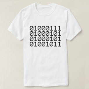 BINARY GEEK T SHIRT