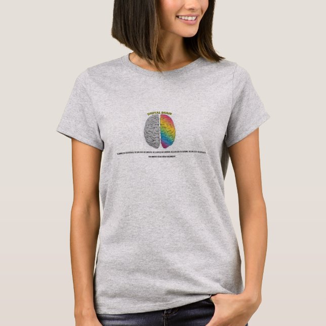 BINARY Generation X Kvinnors T-shirt (Framsida)