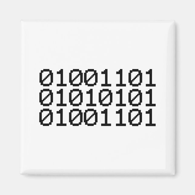 BINARY MORSA MAGNET (Framsidan)