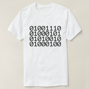 BINARY NERD T SHIRT