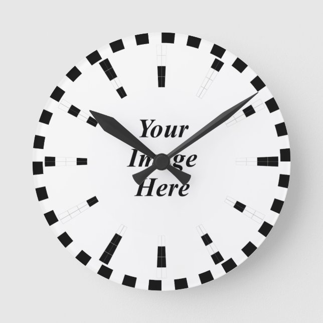 Binary Pub Clock /w S Marks by Kenneth Yoncich Rund Klocka (Framsida)