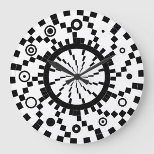 Binary Sphere-Spiral Wave Clock av Kenneth Yoncich Stor Klocka