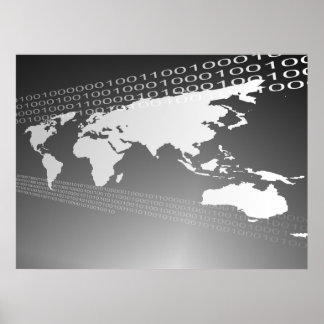 Binary World Poster