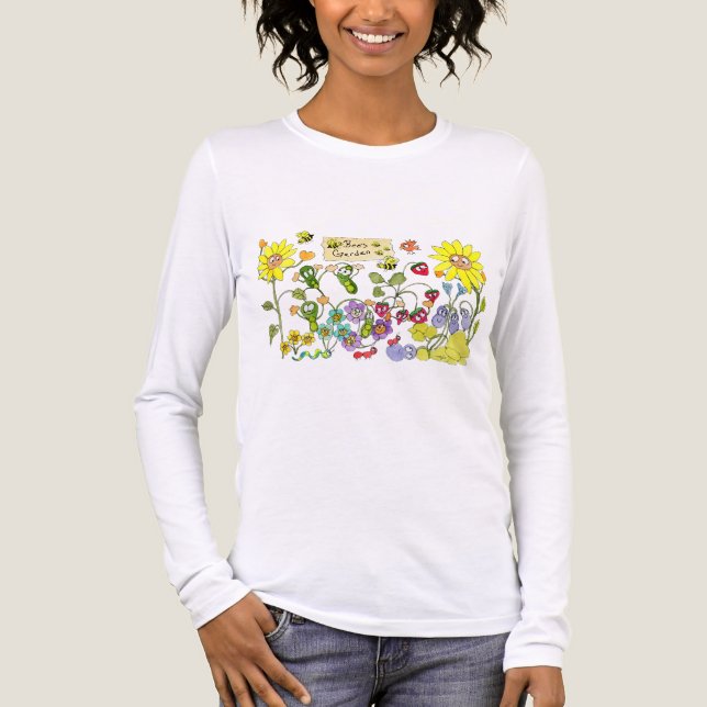Binas Trädgård T Shirt (Framsida)