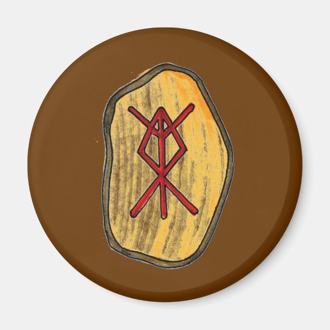 Bind Rune: Hemskydd Magnet (Framsidan)