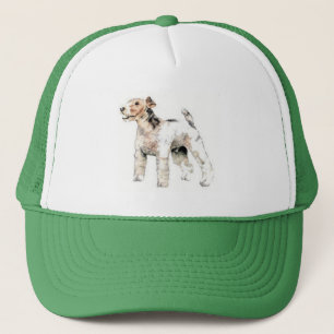 Binda den Haired foxterriern Truckerkeps