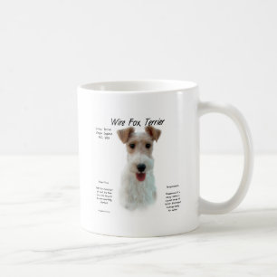 Binda foxterrierhistoriedesignen kaffemugg