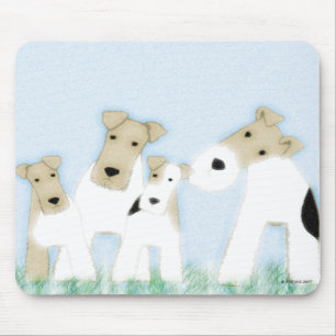 Binda foxterriermousepad musmatta
