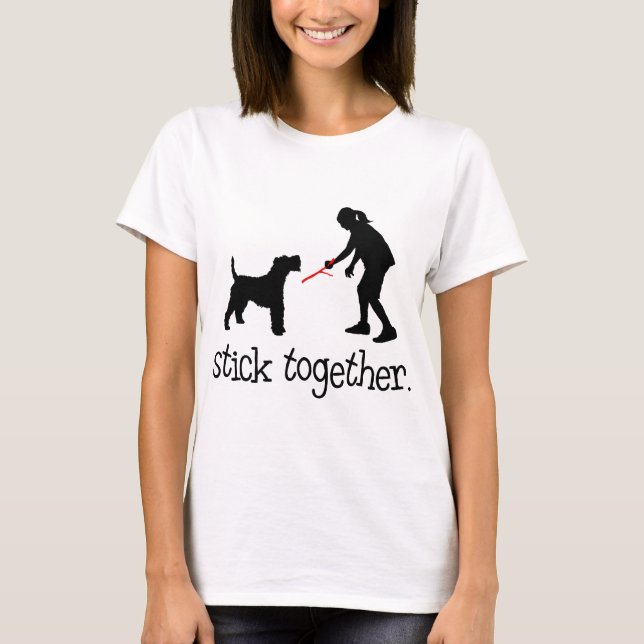Binda foxterriern t-shirt (Framsida)