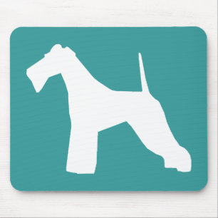 Binda foxterriersilhouetten musmatta