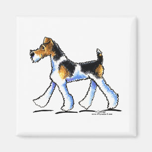 Binda foxterriertravet magnet