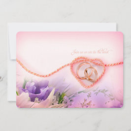 binda ihop Knot-bröllopsinbjudan Inbjudningar