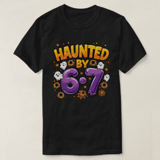 Bindad av 6-7 Halloween Spöken och Spiders T Shirt