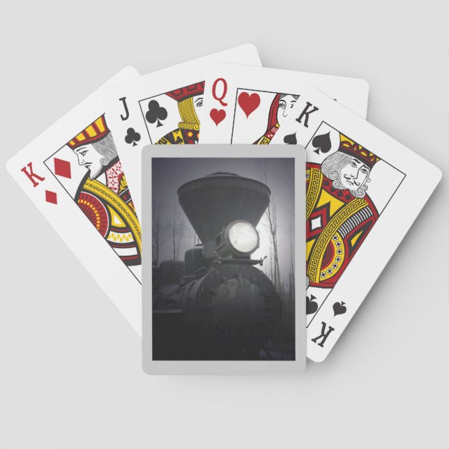 Bindad av räls casinokort (Baksidan)