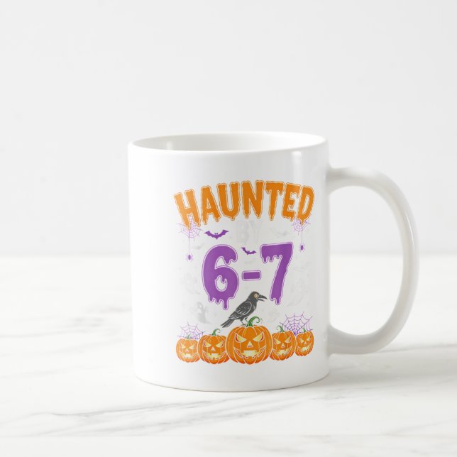 Bindat av 67 Funny Halloween-Novelty-kostnadsnota Kaffemugg (Höger)