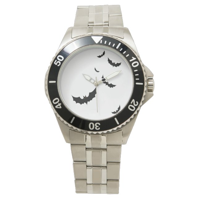 Bindat legering: Halloween Stainless Steel Bracele Armbandsur (Framsida)