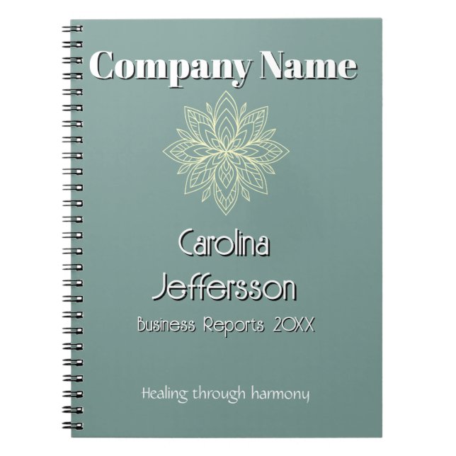 Binder Anteckningsbok (Framsidan)