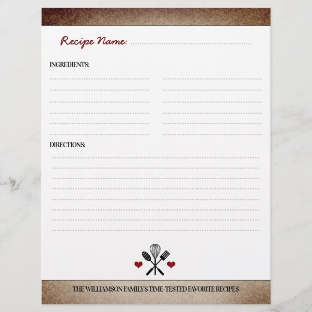 Binder för Papper Personlig för inmatning av vinta (Framsida)