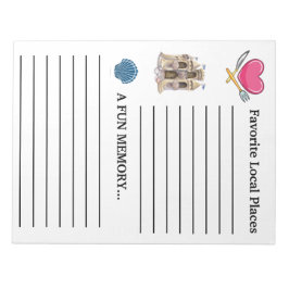 Binder Guest Bok, Vacation etc. Anteckningsruta Anteckningsblock