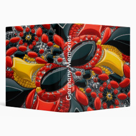 Binder med Tyskland Färg-design