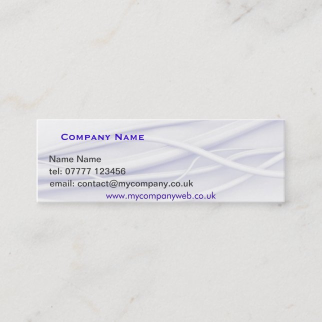 Binder Mini Visitkort (Framsida)