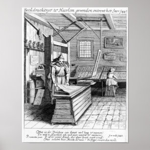 Binderyen av Laurens Janszoon Koster Poster