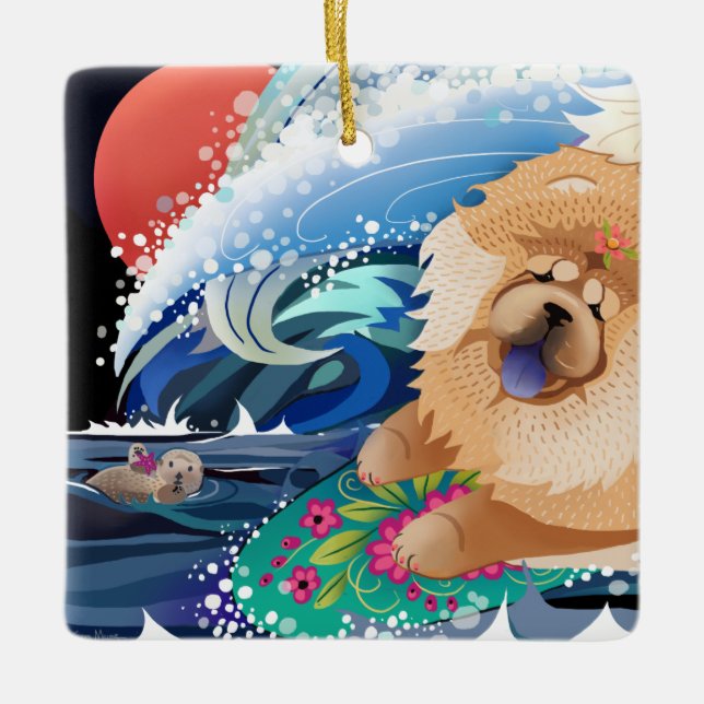 BINDI CHOWABUNGA Chow Ornament (Framsida)